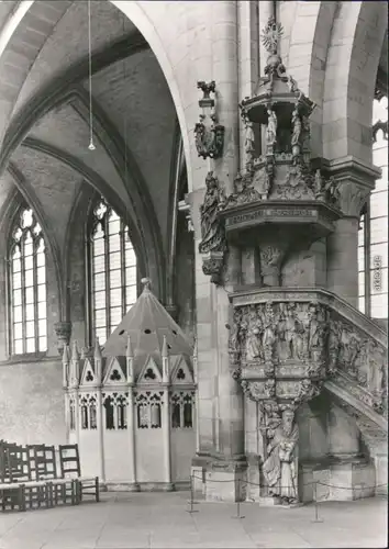 Ansichtskarte Magdeburg Dom - Innenansicht 1982