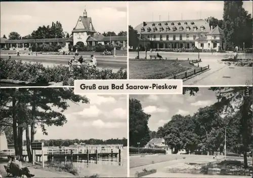 Ansichtskarte Pieskow-Bad Saarow Stadtteilansichten 1971