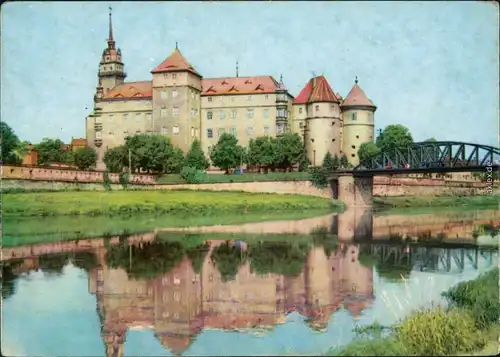 Ansichtskarte Torgau Schloss Hartenfels 1969
