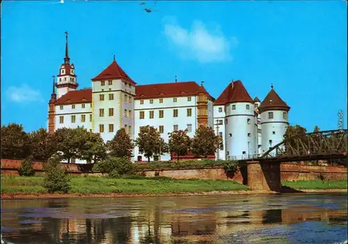 Ansichtskarte Torgau Schloss Hartenfels 1975