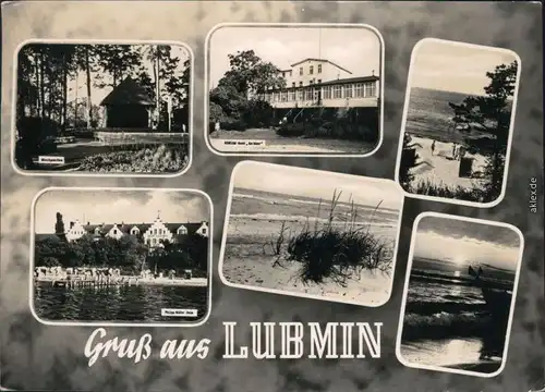 Lubmin Musikpavillon, Hotel Am Meer, Strand, Phillip Müller - Heim,  1965