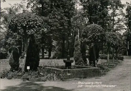 Ansichtskarte Rheinsberg (Mark) Diät-Sanatorium "Hohenelse" xx 1970