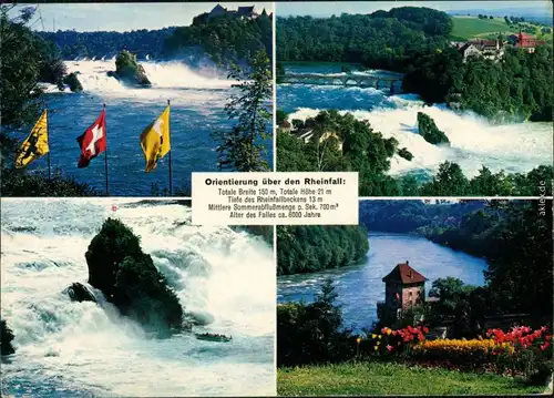 Ansichtskarte Neuhausen am Rheinfall Rheinfall 1982