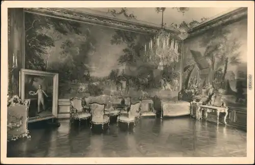 Ansichtskarte Hietzing (Lainz)-Wien Schloss Schönbrunn - Gobelinsaal 1939