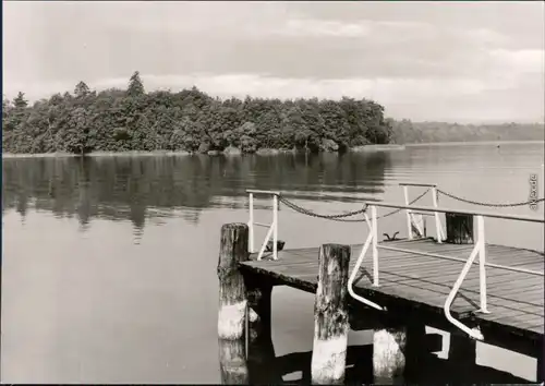 Ansichtskarte Rheinsberg (Mark) Rheinsberger See 1975