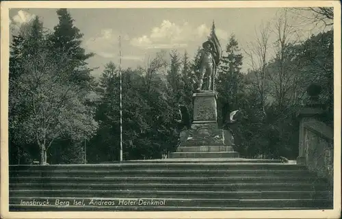 Ansichtskarte Innsbruck Andreas Hofer Denkmal - Berg Isel 1932