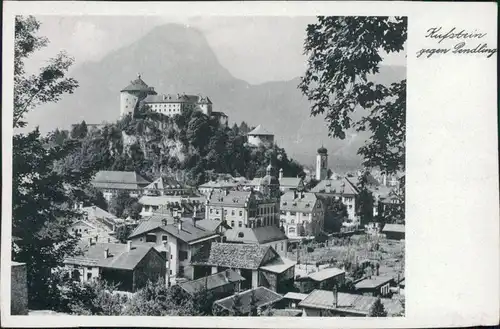 Ansichtskarte Kufstein Blick auf die Stadt 1932