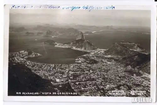 Rio de Janeiro Panorama Foto AK - ca 1930