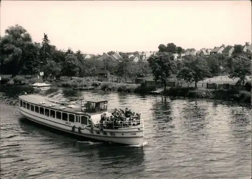 Ansichtskarte Potsdam Weiße Flotte Potsdam MS "Berlin" 1974