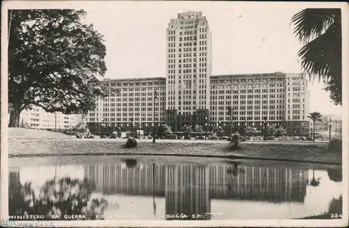 Postcard Rio de Janeiro Ministerio da Guerra/Kriegsministerium 1940 