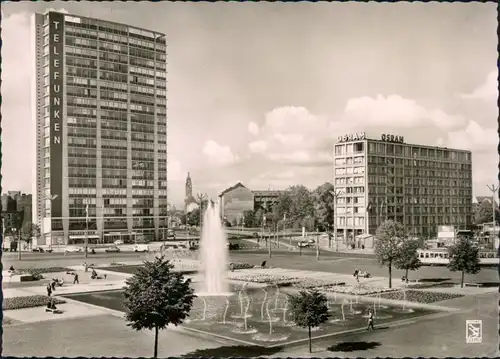 Ansichtskarte Charlottenburg-Berlin Partie am Ernst Reuter Platz 1959 