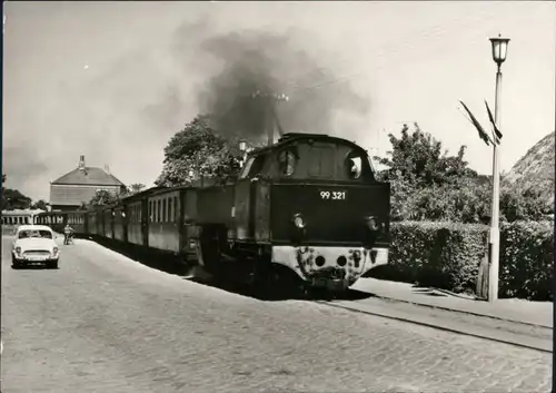 Ansichtskarte Kühlungsborn Die Bäderbahn "Molly" 1978