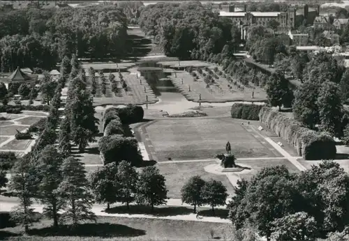 Ansichtskarte Schwerin Schloßgarten 1984