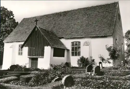 Ansichtskarte Kloster-Hiddensee Hiddensjö, Hiddensöe Inselkirche 1978