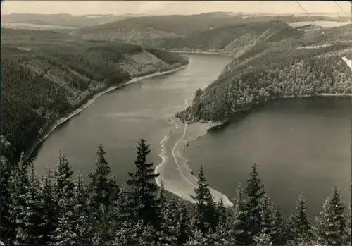 Ansichtskarte Linkenmühle Hohenwartetalsperre - Drachenschwanz 1968