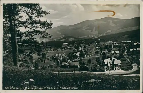 Brückenberg-Krummhübel Karpacz Górny Karpacz von der Perlewitzbank 1927