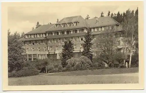 Ansichtskarte Bad Elster Albert-Funk-Heim 1955