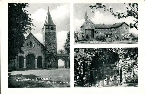 Ottbergen-Schellerten 3 Bild: Kreuzkapelle, Kloster, Marienkrotte 1957