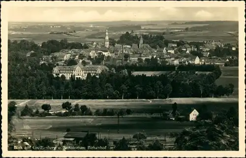 Greiffenberg Gryfów Śląski Stadt und Sanatorium Birkenhof 1931