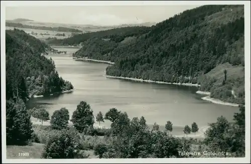 Goldentraum-Marklissa Złotniki Lubańskie Leśna Talsperre Staubecken 1930