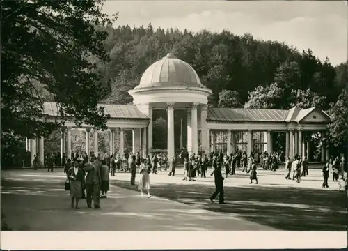 Marienbad Mariánské Lázně Kolonnade der Ferdinandsquelle 1965