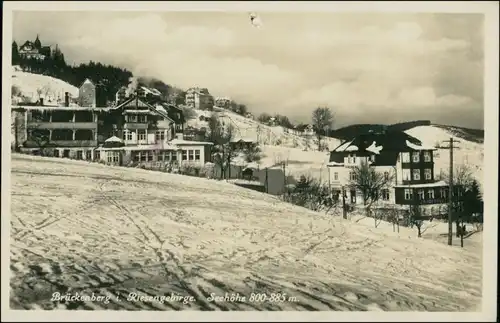 Brückenberg-Krummhübel Karpacz Górny Karpacz Winterpartie Hotels 1934