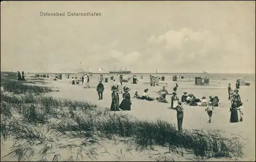 Osternothafen (Ostswine)-Swinemünde  Świnoujście   Spaziergang 1910