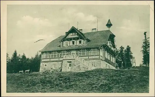 Ober Lomna Horní Lomná Łomna Górna Velký Polom   Beskydy) Beskiden 1928