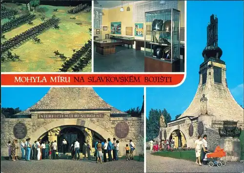 Pratzen Prace MOHYLA MÍRU/Denkmal der Schlacht bei Austerlitz 1990