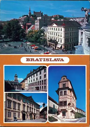 Pressburg Bratislava Hviezdoslavovo námestie, múzeum hodin 1990