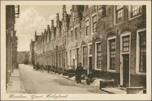 Postkaart Haarlem Groot Heiligland 1927
