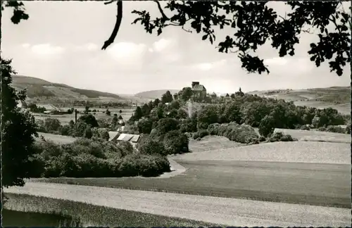 Trendelburg Burg Trendelburg Hessen Fernansicht Region Hofgeismar 1960