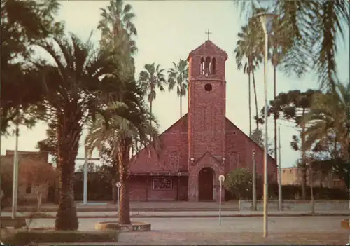 Tacuarembó Tacuarembó/TACUAREMBO (Uruguay) Strassen Partie mit Kirche 1970