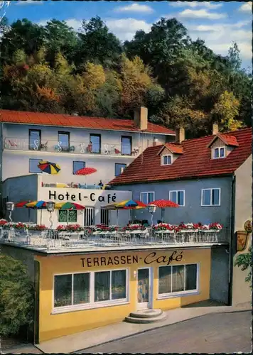 Ansichtskarte Wirsberg (Oberfranken) 2 Bild: Terrassen Cafe 1965