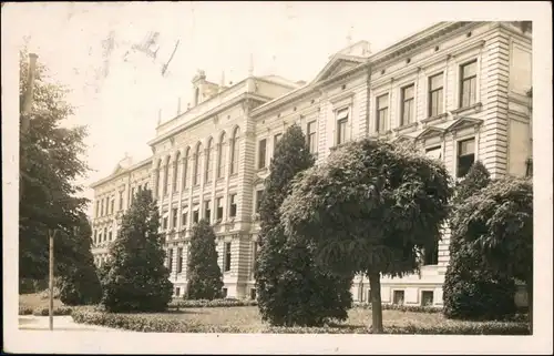 Chlumetz an der Cidlina Chlumec nad Cidlinou Partie am Schloß 1934