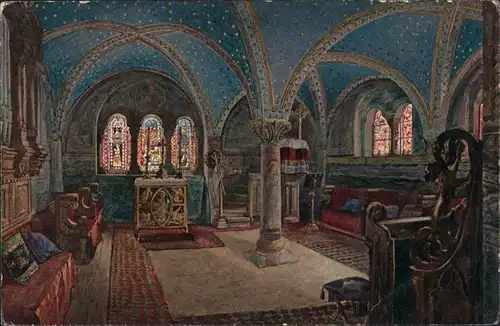 Ansichtskarte Eisenach Wartburg - Pallas 1918