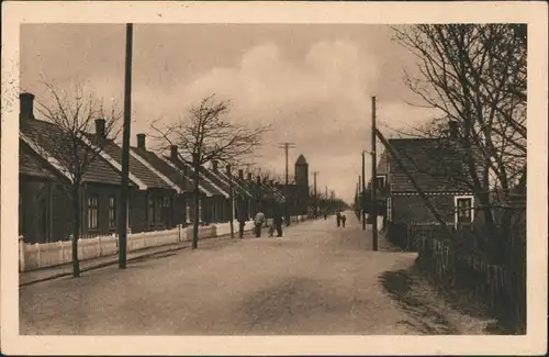 Postcard Gedser Gjedser Hauptstraße 1927