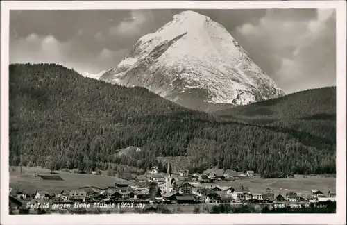 Ansichtskarte Seefeld Stadtpartie 1929