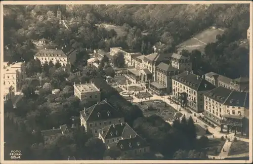 Rohitsch-Sauerbrunn Rogaška Slatina Luftbild, SPA Kuranlagen 1930