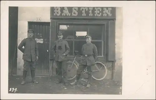 CPA .Frankreich Restaurant Bastie - Dienstzimmer Soldaten Wk1 1917