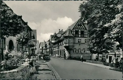 Ansichtskarte Wirsberg (Oberfranken) Hauptstraße VW Käfer Beetle 1963