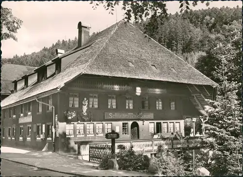 Ansichtskarte Todtmoos Hotel „ALTES SCHWARZWALDHAUS" 1964