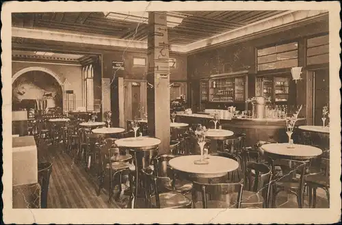 Ansichtskarte Witten (Ruhr) Café und Konditorei Ernst Höner Ruhrstr. 10 1922