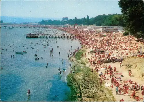 Ansichtskarte Warna Варна Strand Warna 1971