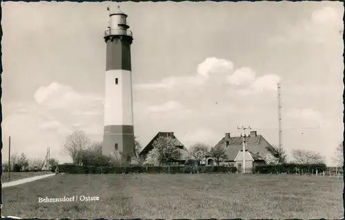 Behrensdorf (Ostsee) (Hohwachter Bucht) Leuchtturm Leuchtfeuer Neuland 1960