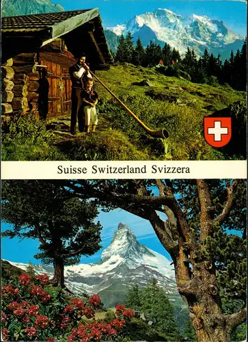 Breuil-Cervinia-Valtournenche Matterhorn, Schweizer Bergwelt, Bergütte,  1982