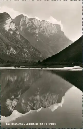 Ansichtskarte Bad Reichenhall Umland-Ansicht Saalachsee mit Reiteralpe 1960