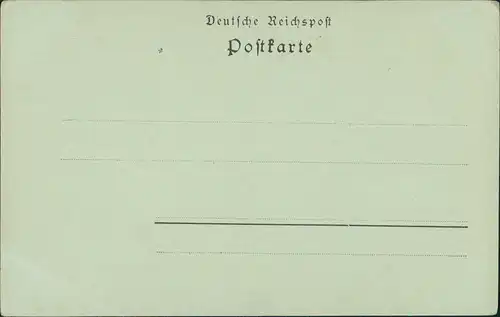 Ansichtskarte Friedrichsort-Kiel Kaserne - Mondscheinlitho 1902