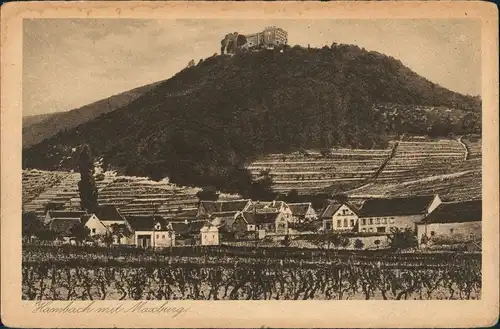 Hambach-Neustadt an der Weinstraße Neustadt an der Haardt Stadt - Weinberge 1923