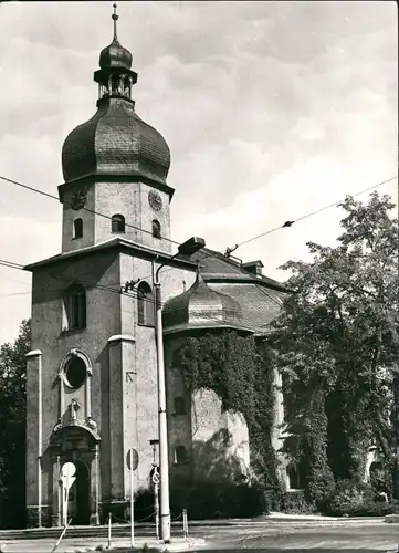 Ansichtskarte Plauen (Vogtland) Lutherkirche - Straße 1973
